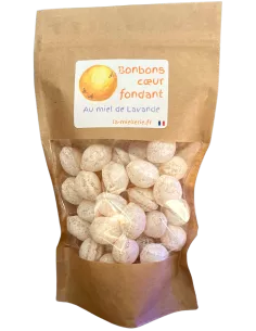 Bonbon coeur fondant au miel de Lavande