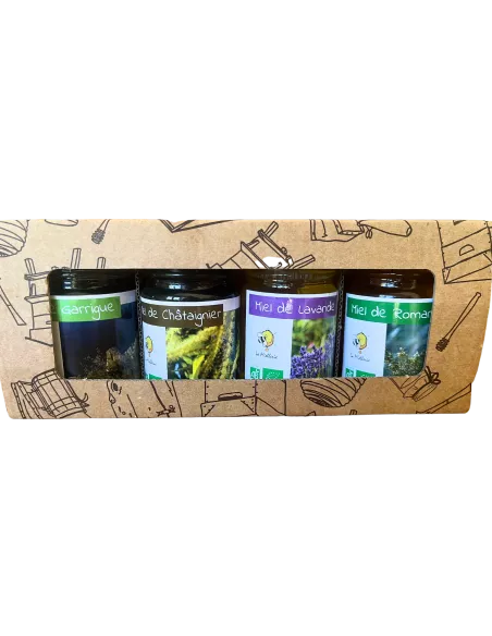 Coffret découverte des miels Français